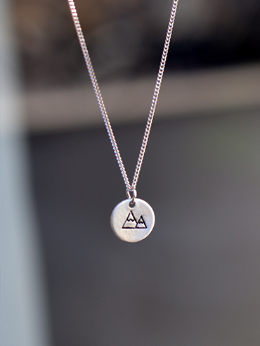 Amazon.com: Mountain Necklace Sterling Silver with Sun Mountain Range  Pendant Camper Inspiration Gifts Jewelry for Women Mother Mom : Clothing,  Shoes & Jewelry